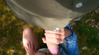 PornHubPremium presents BehindTheMaskk – Public Normal Day With Couple – Horny Girl Get Wild In Forest Public!-8