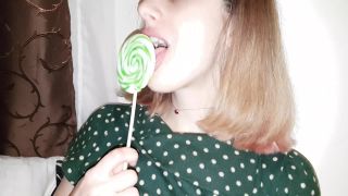 AlifieKush - Skinny Teen Licks Lolipop and Gummybears Vore  - blowjob - amateur porn amateur teen sister-4