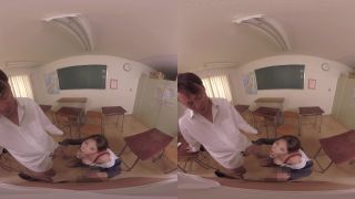 WPVR-140 【VR】 Reiko Kobayakawa Teacher Onna Who Talks In Tongue Face-6