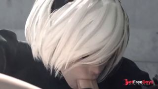 [GetFreeDays.com] 2B Slut Princess HMV - Nier Automata Sex Video March 2023-0