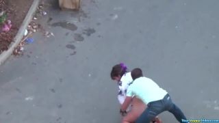 Wild sex in the street-8