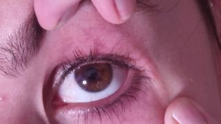 Dom & Whores Cum Into Open Eye Extreme Close Up ¦ Cum Desperation - 1080p-5