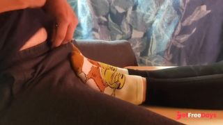 [GetFreeDays.com] Giving sockjob and he cums on my socks Adult Clip April 2023-2