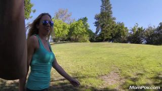 Blonde MILF nature walk  anal-0