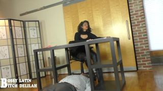 Latin Bitch Bossy DelilahBossy Latin Bitch Delilah - Ruthless Booting Licking-8