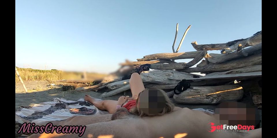 [GetFreeDays.com] Pussy flash - Stranger caught my stepdad touching my pussy on a public beach and jerked off his dick Porn Film January 2023