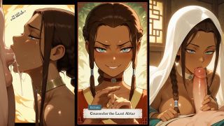 Hephastuff - KATARA slut hentai ai splitscreen compilation teen pussy-7