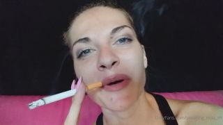 Miss m - Smoking My Cork and Blowing The Smoke All Over Your Face - Handpicked Jerk - Off Instruction - Smoke fetish-3