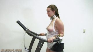 online xxx video 20 Hucows – Vina on the treadmill, stepsister femdom on bdsm porn -2