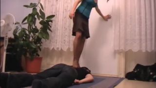 xxx video clip 37 fur fetish mistress Painful stomping for the slave, foot on fetish porn-8
