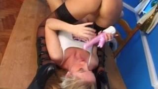 free adult video 48 fetish sex toys femdom porn | Two Lesbians Play With A Strap On Dildo And Their Tongues And Fingers | oral sex-5