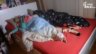 free online video 18 Czech Soles – Two footsie girls in bed on czech porn chomikuj femdom-9