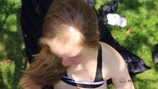 Hot Day! Majas First Outdoorsex -3