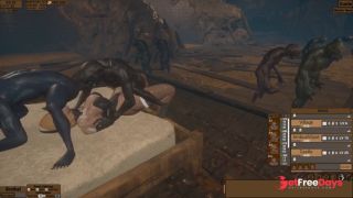 pig monsters fuck girls tight holes and impregnate her-9