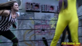 FTKLsTicklingFantasies - Tickle Wrestling Entertainment! Pt 39 She Who Laughs Last! Tickling!-2