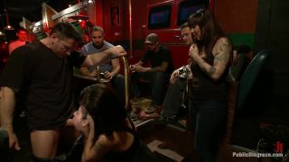 clip 35 First Timer Disgraced in a Public Bar | mask | toys milf group anal-4