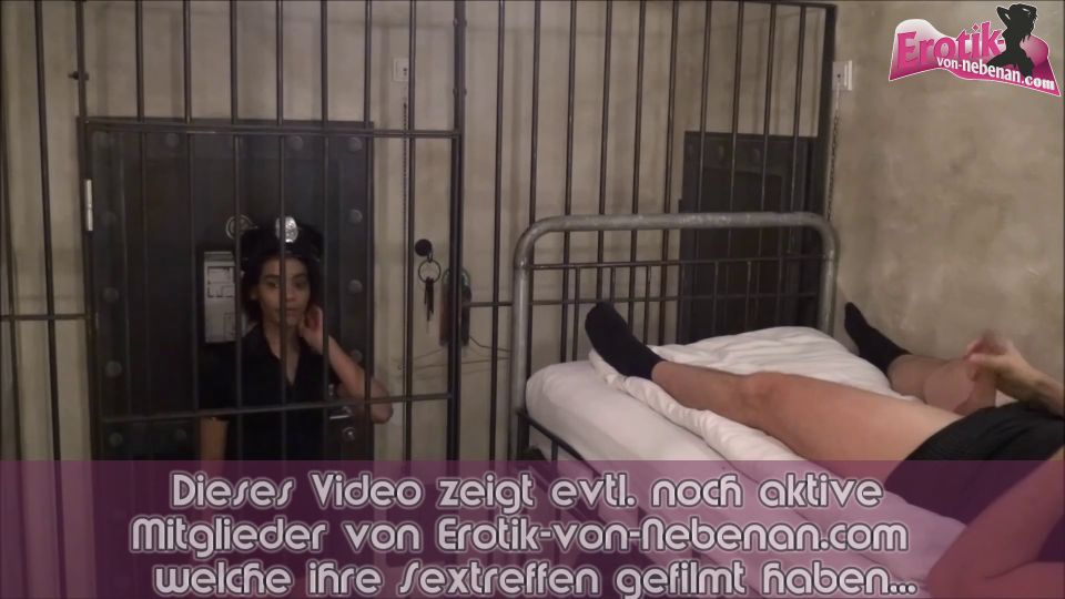 6239 German Female Police Girl Fucks Guy In Prison