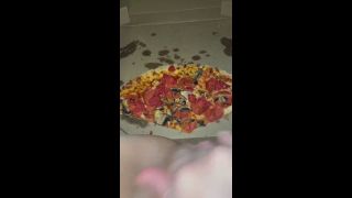 Arabian SnowWhite - PIZZA-KINKY FETISH FEMALE MASTURBATION-CUM ON FOOD-BEST TEEN AMATEUR-ARABIAN SNOWWHITE-LOS ANGELES G-6