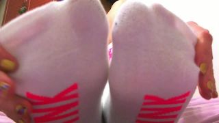Video online Goddess LIa - 44 Long white socks fetish | fetish | femdom porn-3