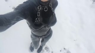 free porn clip 14 Snow Day (Latex Edition) | blonde | bdsm porn marina crush fetish-2