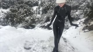 free porn clip 14 Snow Day (Latex Edition) | blonde | bdsm porn marina crush fetish-5