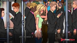 girl brought to orgasm on public transport-7
