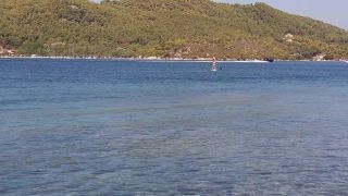 Dream4AngelPUBLIC totally NAKED on SUP# At 04 min some crazy boatmen disturb my NUDISM Joy to take CloseUP pics-0