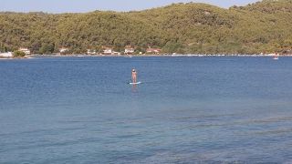 Dream4AngelPUBLIC totally NAKED on SUP# At 04 min some crazy boatmen disturb my NUDISM Joy to take CloseUP pics-3