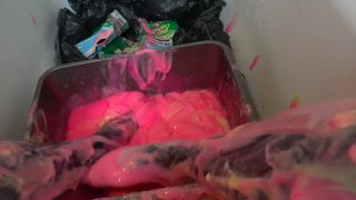 adult clip 39 Bad Dolly – Gunge Feet in Tights | strip tease | femdom porn asa akira fetish-0