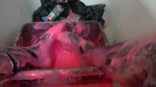 adult clip 39 Bad Dolly – Gunge Feet in Tights | strip tease | femdom porn asa akira fetish-8