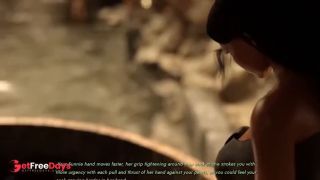 They Had A Threesome At A Public Sauna And Got Caught No Mercy 3d Hentai Gameplay-2