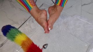 Monicasanthiagoxxx - A little footwork and playing with giant dildos. Everything.-0