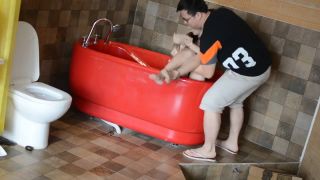 adult xxx clip 15 Chinese cute girl handcuffs and ball gag bondage, classy femdom on femdom porn -5