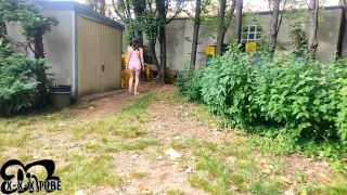  ElivaLove  We Hide In The Gardens Corner To Fuck Hard Amateur-0