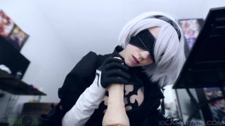 xxx video 6 For The Love Of Lana - NieR Automata: 2B POV Footjob | footjob | fetish porn sock fetish sites-0