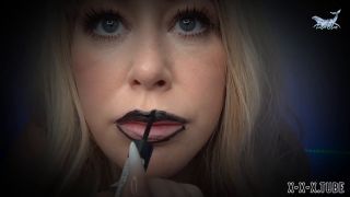 Hardcore porn Lulublue X Black Lipstick Blowjob  Lulublue x -1