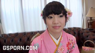6201 18yo Japanese Yuna Himekawa Dressed In Kimono Like Blowj...-1