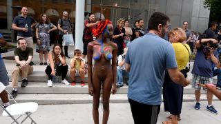 Bodypainting at the Whitney Museum - 2-4