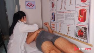 Oops... my dick went up in front of the nurse-0