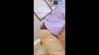 payabanannie - พยาบาลไปอบรมนัดหนุ่มใน Tinder มาเย็ดที่โรงแรม ถอดถุงเย็ดสดคาชุด สุดท้ายโดนเย็ดท่าหมาน้ำแตกใส่กระโปรง-7