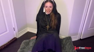 [GetFreeDays.com] Innocent Nun hoping to be apart of this elite convent has to follow strange orders to be allowed in Sex Clip January 2023-3