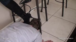 porn clip 29 Female Domination in Boots, Smother, Feet Licking, Spanking on feet porn foot fetish soles-3