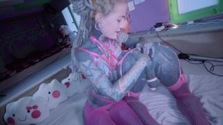 Sissy slut Lily Lulu gets fisted Webcam with Anuskatzz femdom -2