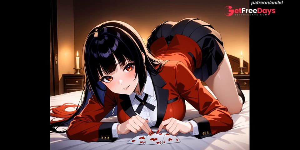 [GetFreeDays.com] Yumeko Jabami lost a strip card game Adult Video January 2023