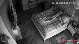 [Sleeping.Porn] Her sleep is too disturbing - bedroom hidden video-9