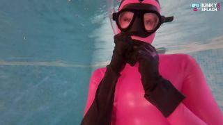 xxx video clip 17 UkCuteGirl – Underwater Freediving Latex Masturbation on fetish porn catheter fetish-3