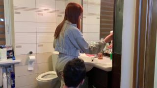 clip 5 Petite Princess FemDom – Redhead Girl Brushes Her Teeth and Spits in Slave s Mouth - femdom - fetish porn mia li femdom-2
