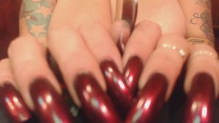 Erikaxstacy Vixen Red Long Nails Fetish Milf!-7