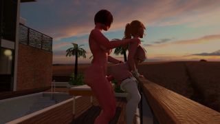 Futa X Futa – Sunset | all sex | blowjob-6