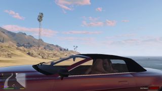 GTAHub - Tracey Thick and Curvy Ass Sneaky Cheating with Trevor in his GT in the Beach part 2! GTA Free Porn-0